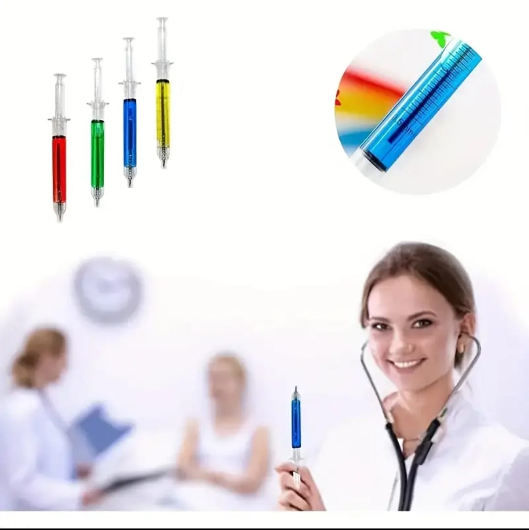 Pack Seringues – 5 Stylos Originaux ✨