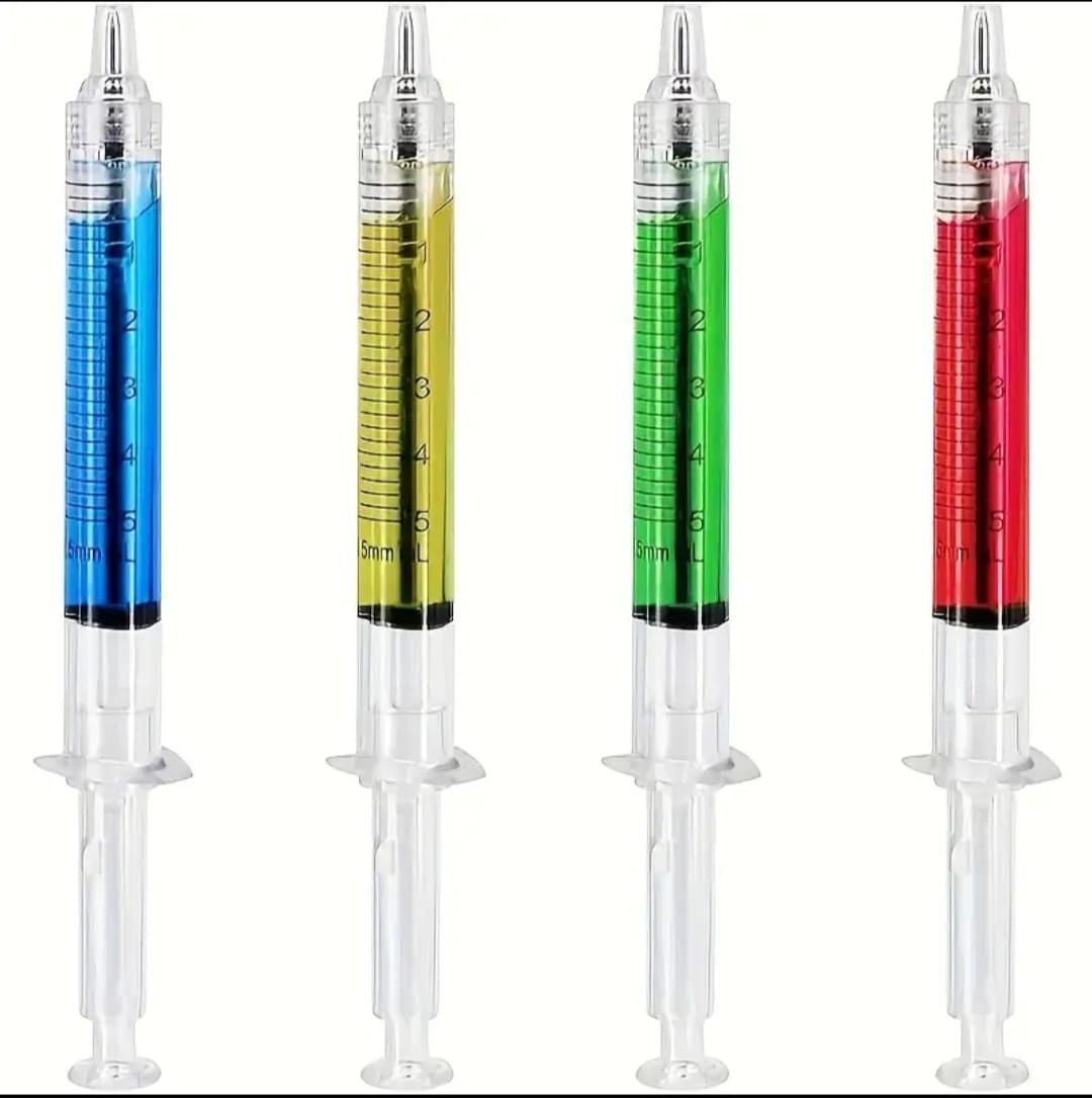 Pack Seringues – 5 Stylos Originaux ✨