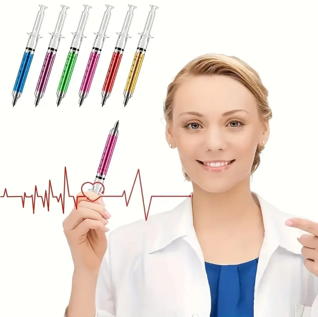 Pack Seringues – 5 Stylos Originaux ✨