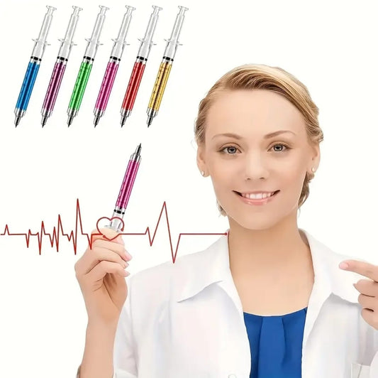 Pack Seringues – 5 Stylos Originaux ✨