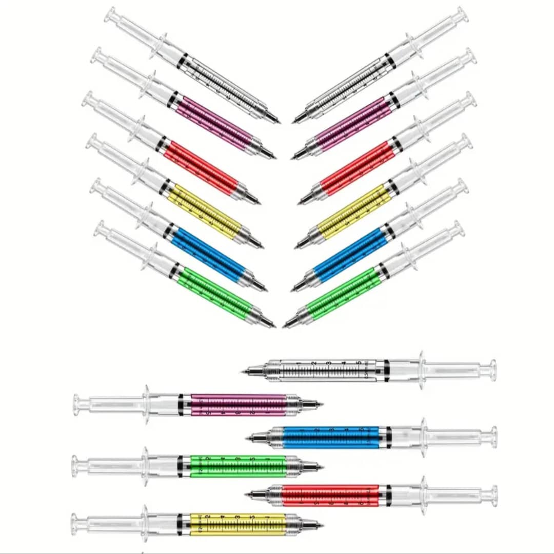 Pack Seringues – 5 Stylos Originaux ✨