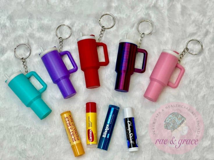 Pack Duo Fun 🎉 – 2 Porte-Clés Mini Cup Colorés